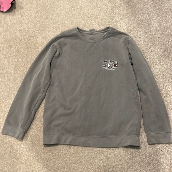 Comfort Colors Sweaters - Gray Crewneck Sweatshirt